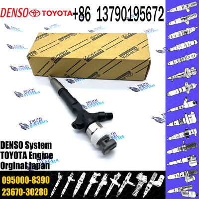 Construction Machinery Diesel Fuel Injector Nozzle 23670-30280 Common Rail Injector 095000-8390