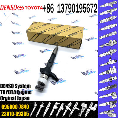Common Rail Diesel Fuel Injector 23670-39305 095000-7840 For TOY0TA 1KD-FTV Engine