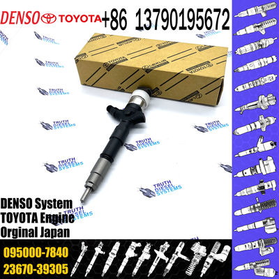 Common Rail Diesel Fuel Injector 23670-39305 095000-7840 For TOY0TA 1KD-FTV Engine