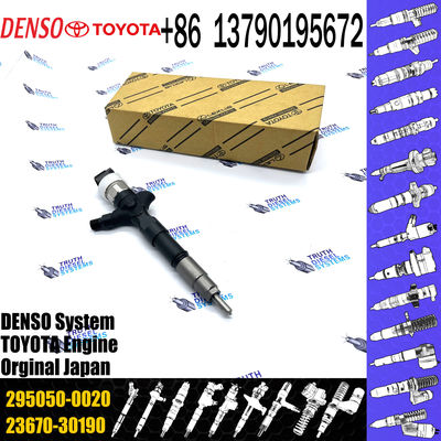 Diesel Fuel Common Rail Injector 295050-0020 For Toyota 1KD 2KD 23670-30190 23670-0020