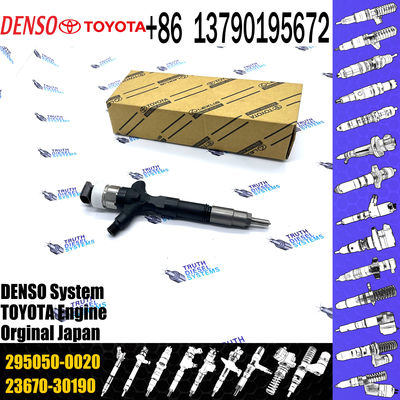 Diesel Fuel Common Rail Injector 295050-0020 For Toyota 1KD 2KD 23670-30190 23670-0020