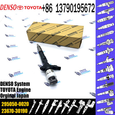 Diesel Fuel Common Rail Injector 295050-0020 For Toyota 1KD 2KD 23670-30190 23670-0020