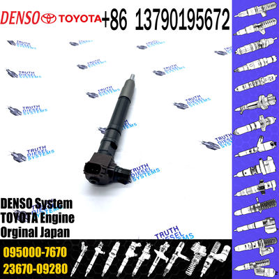 Diesel Fuel Engine Injector 095000-7670 23670-09280 For Engine High Pressure Pump Engine Injection Injector 095000-7670