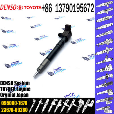 Diesel Fuel Engine Injector 095000-7670 23670-09280 For Engine High Pressure Pump Engine Injection Injector 095000-7670