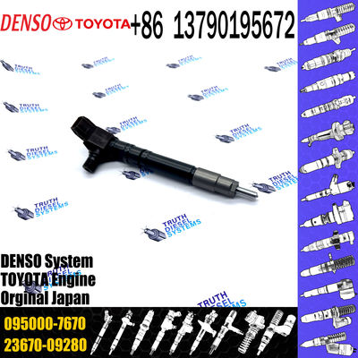 Diesel Fuel Engine Injector 095000-7670 23670-09280 For Engine High Pressure Pump Engine Injection Injector 095000-7670