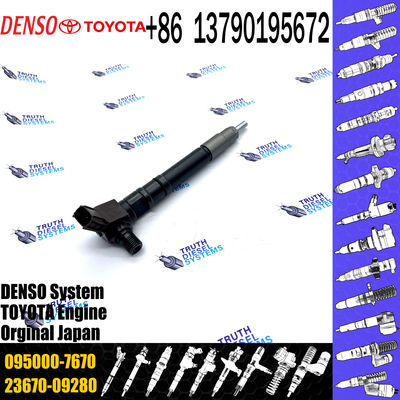 Diesel Fuel Engine Injector 095000-7670 23670-09280 For Engine High Pressure Pump Engine Injection Injector 095000-7670