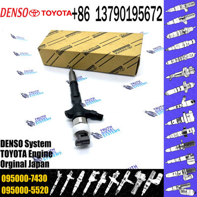 For Toyo-ta Hiase / Hu X 2KD-FTV Common Rail Injector 23670-39245 095000-7430