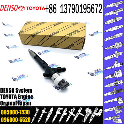 For Toyo-ta Hiase / Hu X 2KD-FTV Common Rail Injector 23670-39245 095000-7430