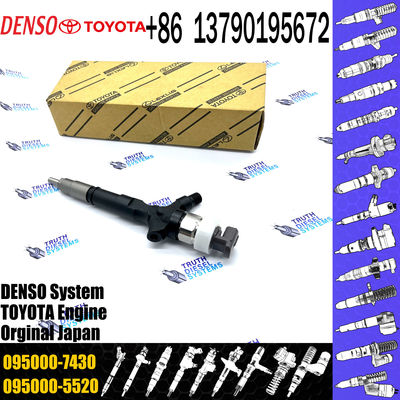 For Toyo-ta Hiase / Hu X 2KD-FTV Common Rail Injector 23670-39245 095000-7430