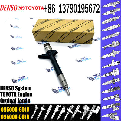 Common Rail Fuel Injector 095000-6230 095000-7640 095000-7280 095000-6910 For TOYOTA 23670-0R170 23670-09140