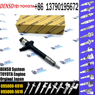Common Rail Fuel Injector 095000-6230 095000-7640 095000-7280 095000-6910 For TOYOTA 23670-0R170 23670-09140