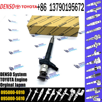Common Rail Fuel Injector 095000-6230 095000-7640 095000-7280 095000-6910 For TOYOTA 23670-0R170 23670-09140