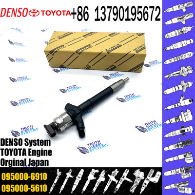 Common Rail Fuel Injector 095000-6230 095000-7640 095000-7280 095000-6910 For TOYOTA 23670-0R170 23670-09140