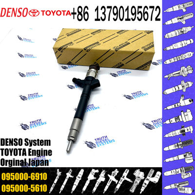 Common Rail Fuel Injector 095000-6230 095000-7640 095000-7280 095000-6910 For TOYOTA 23670-0R170 23670-09140