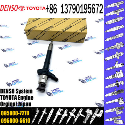Diesel Common Rail Fuel Injector 095000-7640 095000-7630 095000-7280 095000-7270 For TOYO-TA 23670-0R170 23670-09290