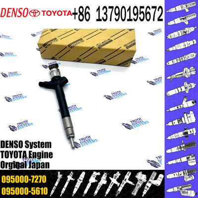 Diesel Common Rail Fuel Injector 095000-7640 095000-7630 095000-7280 095000-7270 For TOYO-TA 23670-0R170 23670-09290