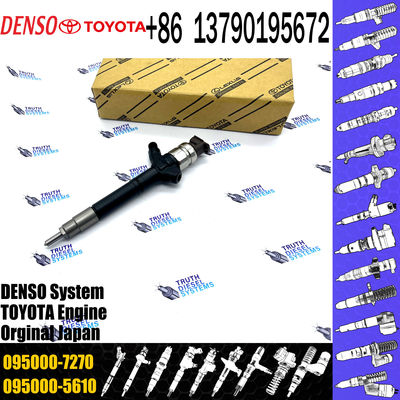 Diesel Common Rail Fuel Injector 095000-7640 095000-7630 095000-7280 095000-7270 For TOYO-TA 23670-0R170 23670-09290