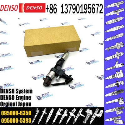 Diesel Common Rail Fuel Injector 095000-6350 For KOBELCO SK200-8/HINO J05E