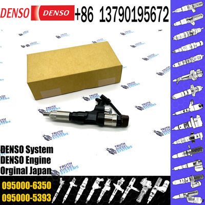 Diesel Common Rail Fuel Injector 095000-6350 For KOBELCO SK200-8/HINO J05E