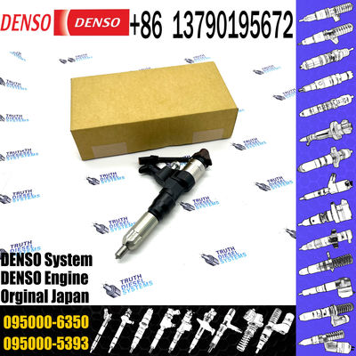 Diesel Common Rail Fuel Injector 095000-6350 For KOBELCO SK200-8/HINO J05E