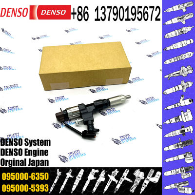 Diesel Common Rail Fuel Injector 095000-6350 For KOBELCO SK200-8/HINO J05E