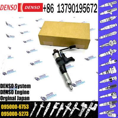 Common Rail Engine Part Diesel Fuel Injector 095000-6753 injector OEM 23670-E0030 for HINO J08E
