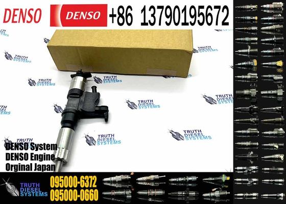 High Quality Common Rail Injector 095000-6376 9709500-637 095000-6372 for 4HK1 6HK1 Diesel Nozzle Assembly
