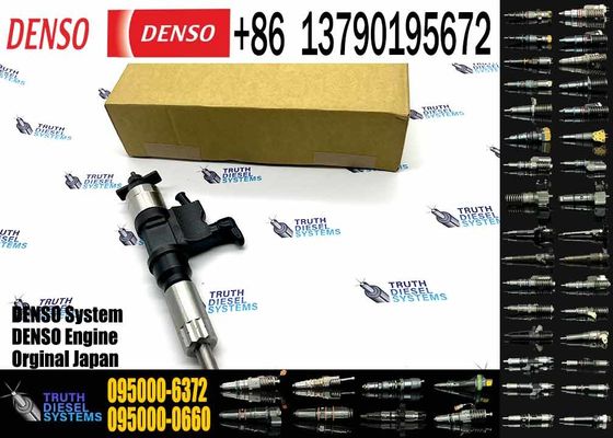 High Quality Common Rail Injector 095000-6376 9709500-637 095000-6372 for 4HK1 6HK1 Diesel Nozzle Assembly