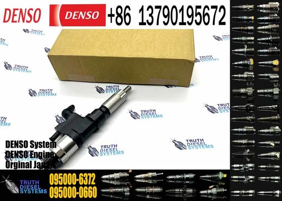 High Quality Common Rail Injector 095000-6376 9709500-637 095000-6372 for 4HK1 6HK1 Diesel Nozzle Assembly