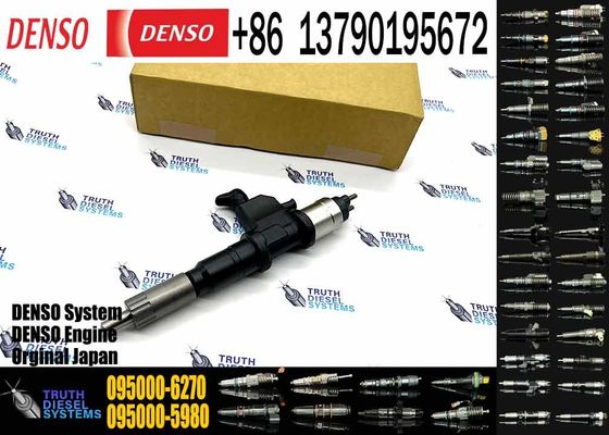 High Quality Original New Fuel Injector 095000-6270 for Common Rail Diesel Engine Injection Nozzle 8-97610254-0