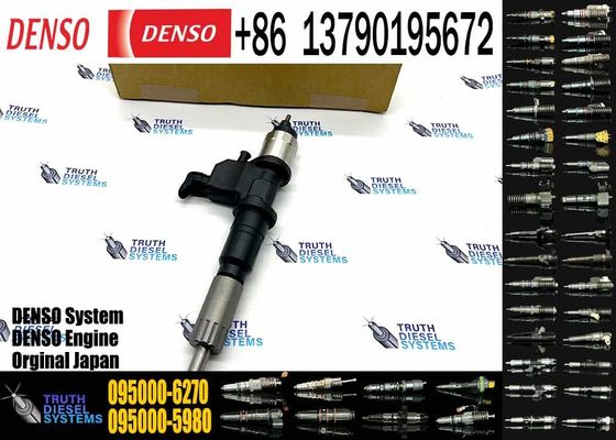 High Quality Original New Fuel Injector 095000-6270 for Common Rail Diesel Engine Injection Nozzle 8-97610254-0