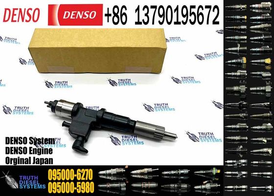 High Quality Original New Fuel Injector 095000-6270 for Common Rail Diesel Engine Injection Nozzle 8-97610254-0