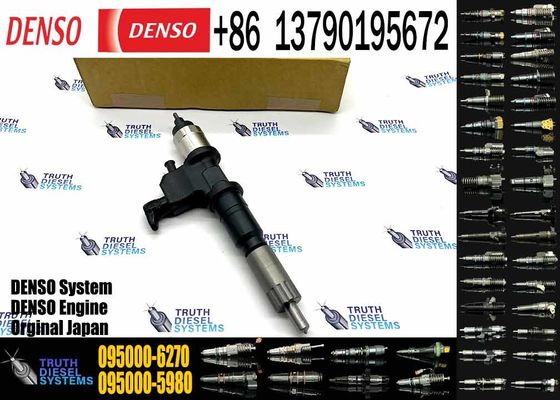 High Quality Original New Fuel Injector 095000-6270 for Common Rail Diesel Engine Injection Nozzle 8-97610254-0