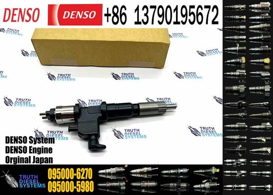 High Quality Original New Fuel Injector 095000-6270 for Common Rail Diesel Engine Injection Nozzle 8-97610254-0