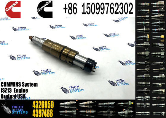Diesel Fuel Injector 4955080 2872544 4326989 4326959 4307217 2872544 2897320 1933613 2030519 For Cum-mins ISZ13 Engine