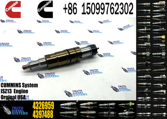 Diesel Fuel Injector 4955080 2872544 4326989 4326959 4307217 2872544 2897320 1933613 2030519 For Cum-mins ISZ13 Engine