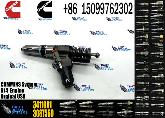 Diesel Fuel Injector N14 Common Rail Injector 3411766 3411691 3411767 3083622 3411759 4384360 3411762 4307516N 3411767T