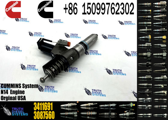 Diesel Fuel Injector N14 Common Rail Injector 3411766 3411691 3411767 3083622 3411759 4384360 3411762 4307516N 3411767T