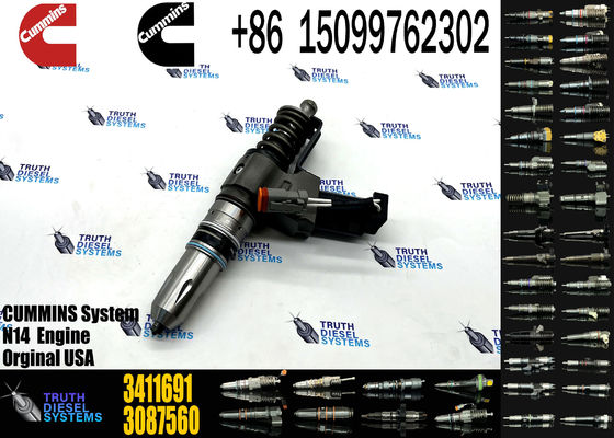 Diesel Fuel Injector N14 Common Rail Injector 3411766 3411691 3411767 3083622 3411759 4384360 3411762 4307516N 3411767T
