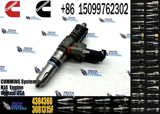 Diesel Common Rail Fuel Injector Assembly 4307516 3087560 3080931F 3087558F 4307795 4384360 for Cum-mins N14 engine