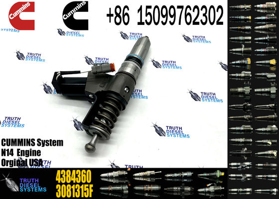 Diesel Common Rail Fuel Injector Assembly 4307516 3087560 3080931F 3087558F 4307795 4384360 for Cum-mins N14 engine