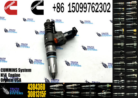 Diesel Common Rail Fuel Injector Assembly 4307516 3087560 3080931F 3087558F 4307795 4384360 for Cum-mins N14 engine