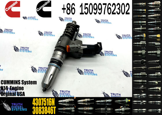 Common Rail Diesel Fuel Injector 4307795 3073995F 3095086 3411762 4307516N 3411767T 3407776 For Cum-mins QSN14 N14