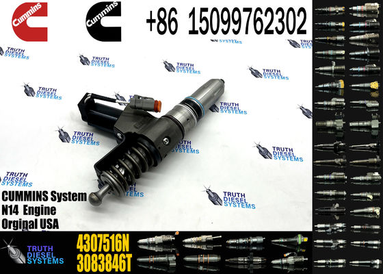 Common Rail Diesel Fuel Injector 4307795 3073995F 3095086 3411762 4307516N 3411767T 3407776 For Cum-mins QSN14 N14