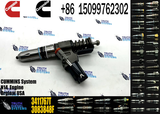 Diesel Common Rail Diesel Fuel Injector 3411765 3087560 3411767T 3087733 3095086 3411767 3411764  For Cum-mins QSN14 N14