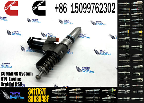 Diesel Common Rail Diesel Fuel Injector 3411765 3087560 3411767T 3087733 3095086 3411767 3411764  For Cum-mins QSN14 N14