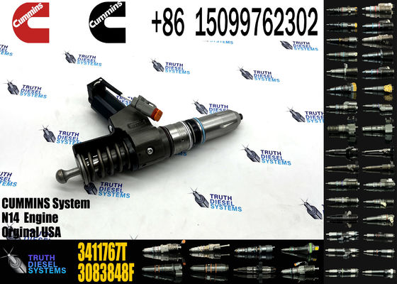 Diesel Common Rail Diesel Fuel Injector 3411765 3087560 3411767T 3087733 3095086 3411767 3411764  For Cum-mins QSN14 N14