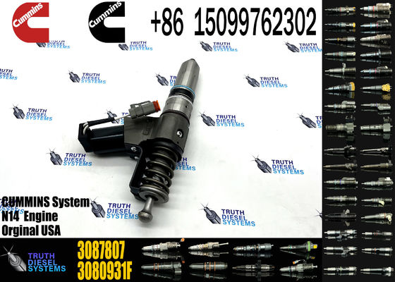 common rail fuel injector 3411764 3087733 3087807 3087560 3411766 3083846 3083622 3411759 for Cum-mins Engine N14