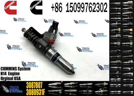 common rail fuel injector 3411764 3087733 3087807 3087560 3411766 3083846 3083622 3411759 for Cum-mins Engine N14