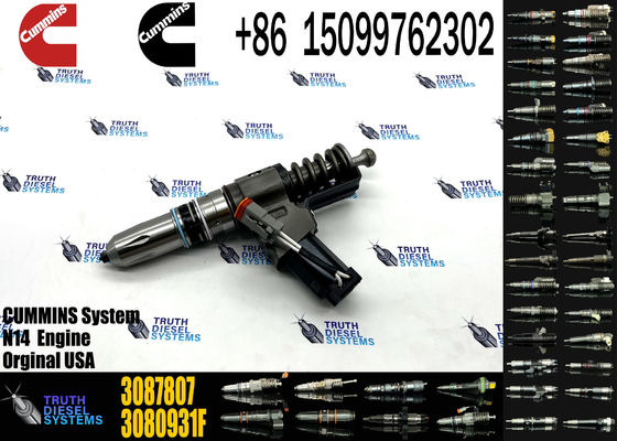 common rail fuel injector 3411764 3087733 3087807 3087560 3411766 3083846 3083622 3411759 for Cum-mins Engine N14